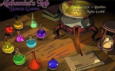 Alchemist´s Lab -kolikkopelin kolikko symboli