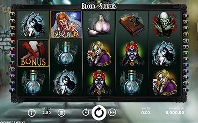 Blood Suckers -kolikkopeli iWild Casinon suomalaisella nettikasinolla