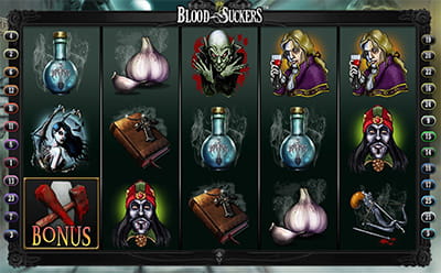 Blood Suckers -kolikkopeli mobiilissa