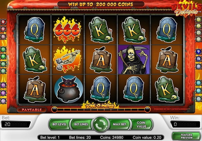 Devil´s Delight pelaa ilmaiseksi netissä