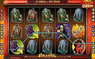 Devil´s Delight -kolikkopelin bonuspeli