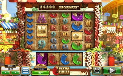 Extra Chilli -kolikkopeli mobiilissa