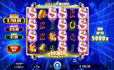Gold Blitz Kolikkopeli JackpotCity in Suomalaisella Nettikasinolla