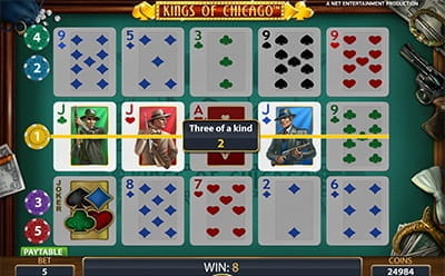 Kings of Chicago -kolikkopeli mobiilissa