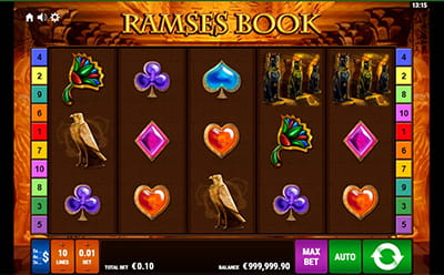 Ramses Book peli Casino Heroesilla