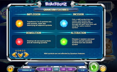 Reactoonz -kolikkopelin Wild