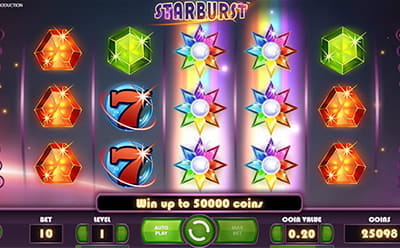 Starburst -kolikkopelin bonuspeli