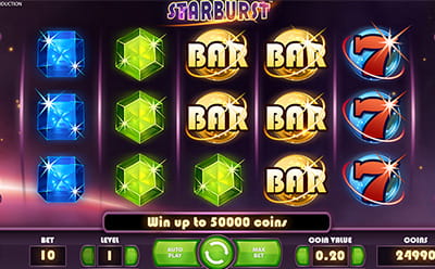 Starburst Mr Green Casinolla