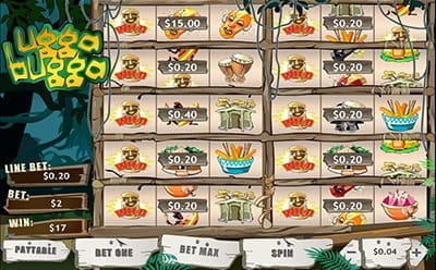 Ugga Bugga -kolikkopelin Wild symboli