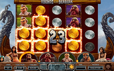 Vikings Go Berzerk -kolikkopeli mobiilissa