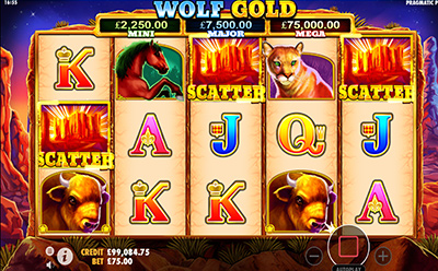 Wolf Gold -kolikkopelin bonuspeli